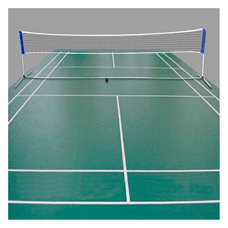 BADMINTON OFICIAL REDE COM 6,10M-MASTRO 1,55 M ALT