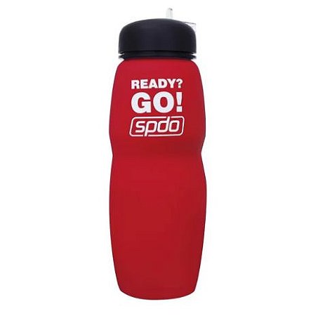 Garrafa Speedo Silicone 700ml - Vermelho