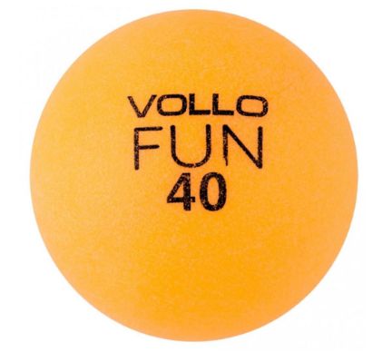 Bola Tênis de Mesa Vollo VT609 Laranja (Unidade)