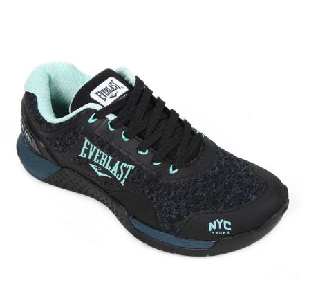 Tênis Everlast Cave Feminino - Preto e Azul