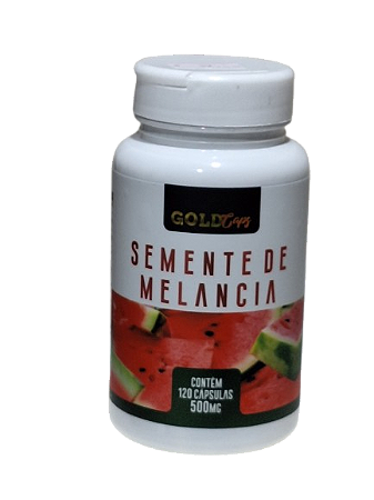 Semente de Melancia 120 cp  500mg  Goldcaps