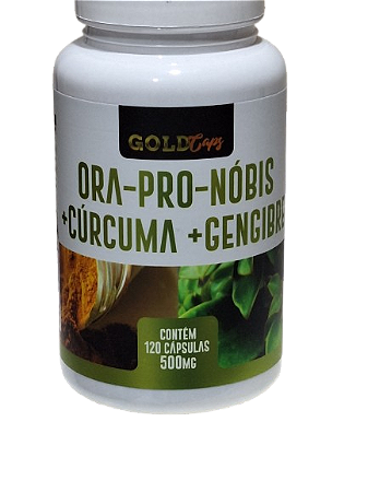 Ora Pronobis, Curcuma e Gengibre 120 cp  Goldcaps