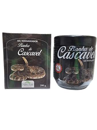 Gel Massageador Banha de Cascavel 200g