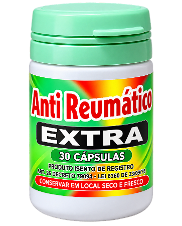 Anti Reumático com 30 cápsulas