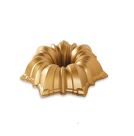 Forma Para Bolo Confeitaria Gold Solera Nordic Ware Detalhes