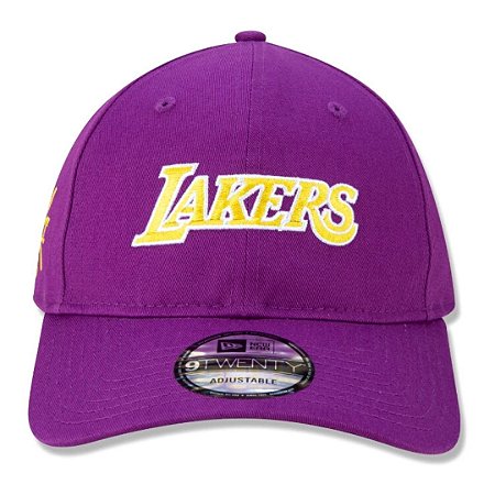 Boné NBA Los Angeles Lakers Core 9TWENTY Strapback Aba Curva - New Era