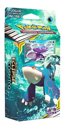 Jogo Carta Baralho Deck Kyogre Pokemon Tcg 60 Cards Copag