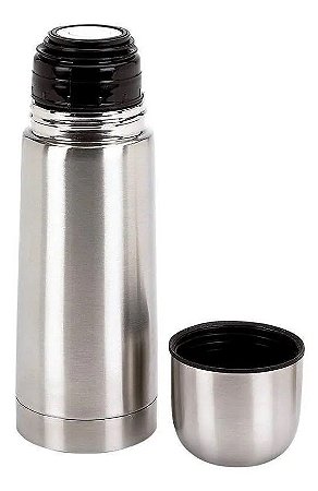 Garrafa Térmica 350ml Aço Inox Inquebrável Quente E Frio