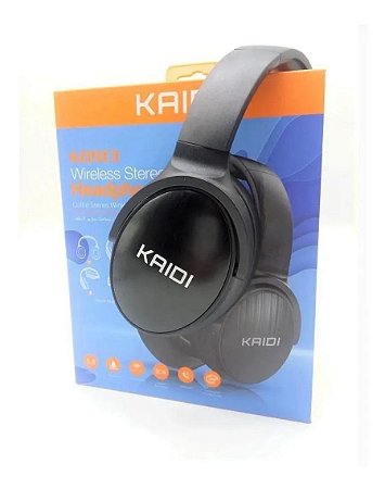 Fone Kaidi Original Bluetooth Wireless Preto Kd-913