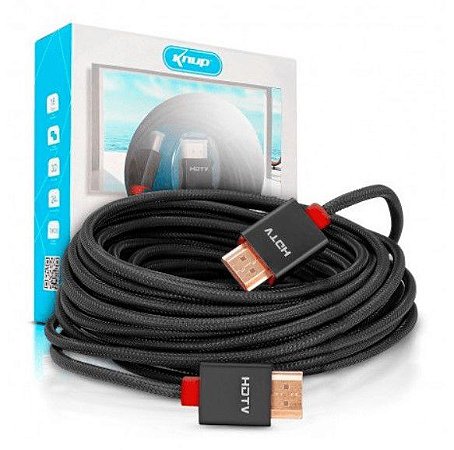 Cabo Hdmi 1,5m Blindado 3d para tvs 4k V1.4