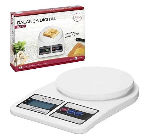 Balanca Digital 10kgs Plastica