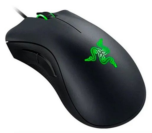 Mouse Para Jogo Razer Deathadder Essential Preto 6400dpi