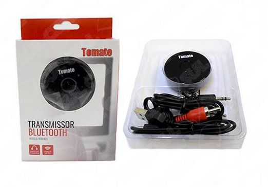 Transmissor bluetooth Para TV Tomate MTB-803