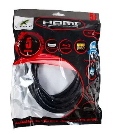 Cabo HDMI XCELL XCHDMI 5M