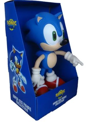 Boneco Sonic e Tails Grandes Coleção Articulado