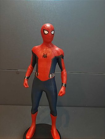 Estatua Homem Aranha Tom Holand