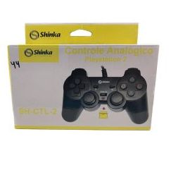 Joystick controle para Ps2 Shinka Preto (sh-ctl-2)