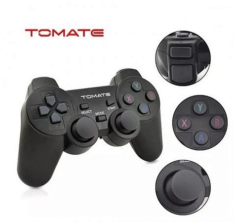 Controle joystick sem fio tomate 2.4G MAY-004A