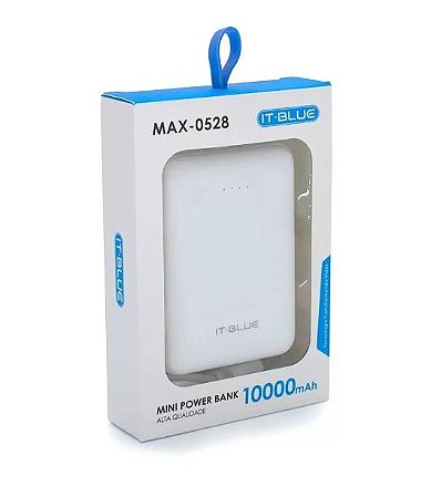 Mini Power Bank Max-0528 Carregador Portatil 10000mah