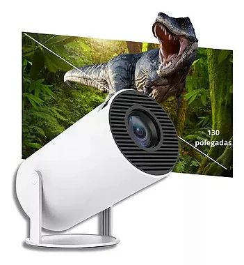 Mini HY300 Projetor Portatil 5G Wifi 6 Bluetooth 5.0 Android 11, Projetor 4K 1080P Full HD Suporte 8000 Lumens