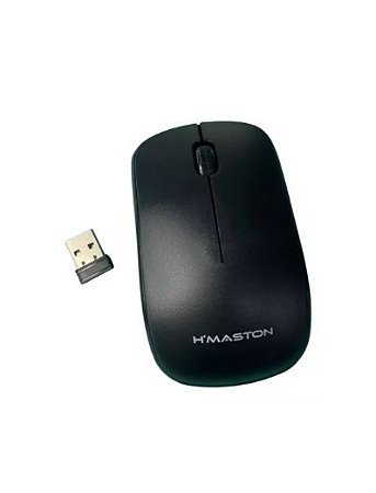 Mouse Sem Fio H'maston Sha-07 Cor Preto