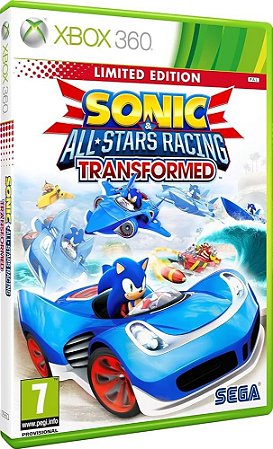 Sonic All Stars Racing Transformed Jogo Xbox 360