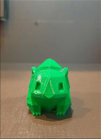 Mini Estatua Arte 3D Bulbasauro