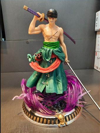 Estatua Zoro Pós Time skip