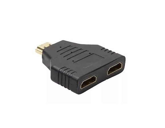 Divisor E Duplicador 1 Hdmi Macho Para 2 Hdmi Fêmea - MU20