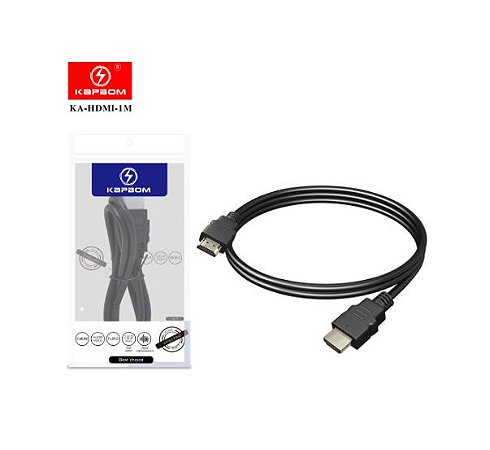 Cabo Hdmi 1M KAPBOM KA-HDMI-1M