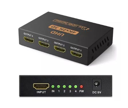 Spliter Divisor Hdmi 1x4 Full Hd