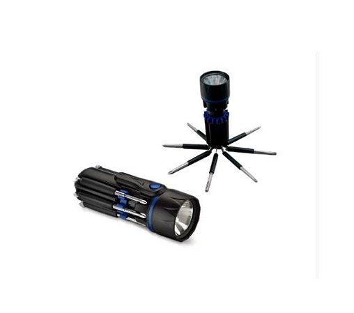 LANTERNA LED VERSATIL 8 EM 1 FX-LT-08