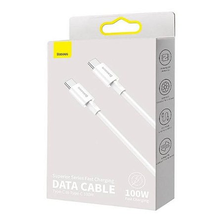Cabo Tipo-C + Tipo-C Superior Series 100W Baseus CATYS-B02