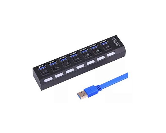 Hub Usb 3.0 Hi-speed 7 Portas