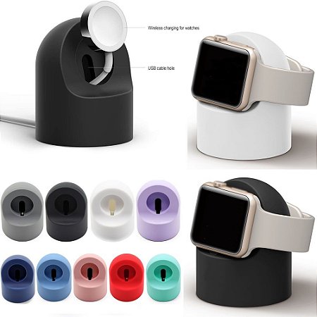 Suporte De Carregamento De Relógio AP Base Dock De Silicone Para IWatch