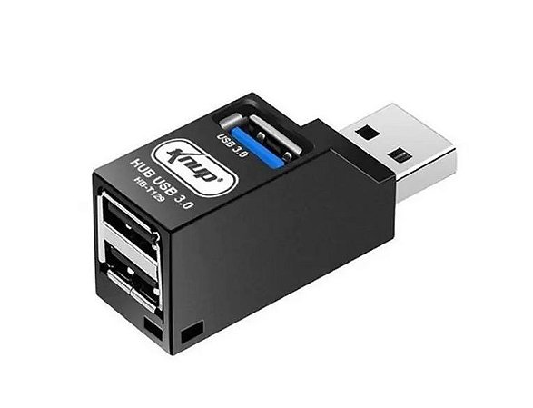 Hub Usb 3 Portas Mistas Usb 3.0 e Usb 2.0 - HB-T129 - Knup