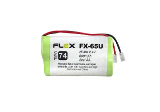 Bateria Telefone SemFio 2.4v 600Mah FX-65U Tipo 74