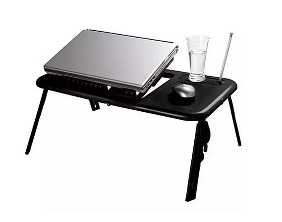 Mesa Portátil Para Notebook Com Cooler TOMATE MTN-888