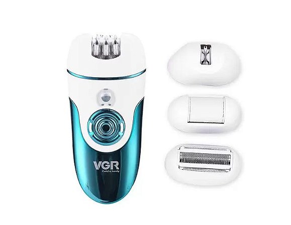Depilador 4 Em 1 Pernas Vgr V700 Profissional Íntimo