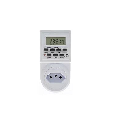 Timer Temporizador Digital Programavel Bivolt Bmax Bm002