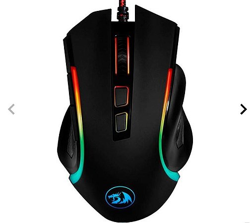 MOUSE GAMER REDRAGON GRIFFIN RGB 7200DPI, M607