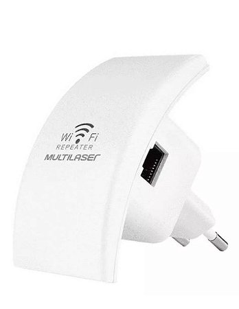 Repetidor Multilaser RE055 branco 100V/240V