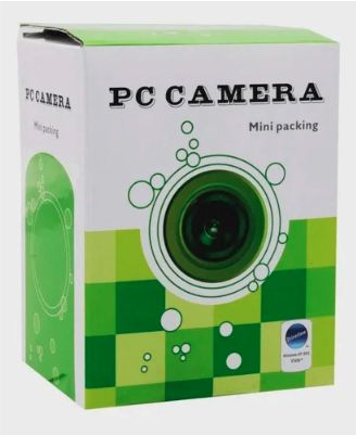Webcam Pc Câmera Mini Packing 480p Com Microfone