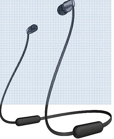 Fones de ouvido intra-auriculares sem fio WI-C310 Preto One size