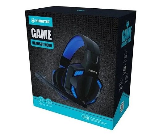 Headset Gamer K600 Kimaster
