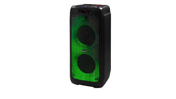 Caixa de Som Ecopower EP-1910 - USB/SD - 100W RMS - Preto
