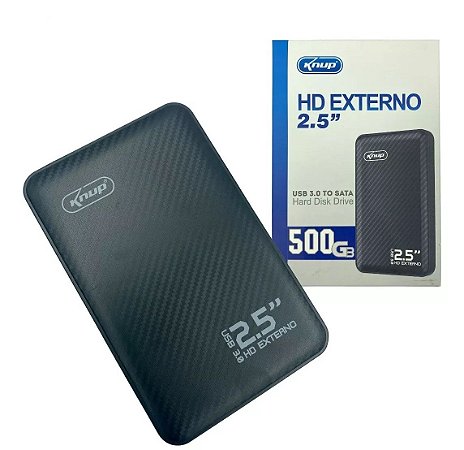 Hd Externo 500gb Usb 3.0 Slim Portátil Para Ps4 Ps5 Xbox Pc