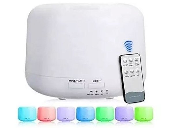 Aromatizador E Difusor De Ar Ultrassônico Aromaterapia Rgb