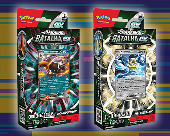 Baralho Batalha EX: Houndoom e Melmetal
