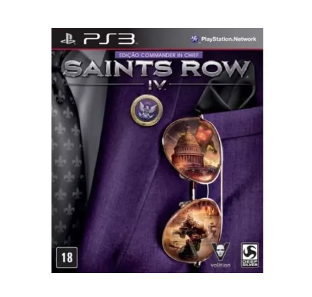 Jogo Saints Row Iv Edicao Commander In Chief Ps3